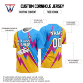 Lets Toss Flash Custom Cornhole Jersey